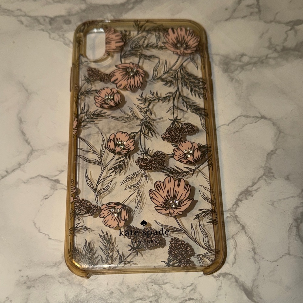 Kate Spade Floral iPhone XS Max Case